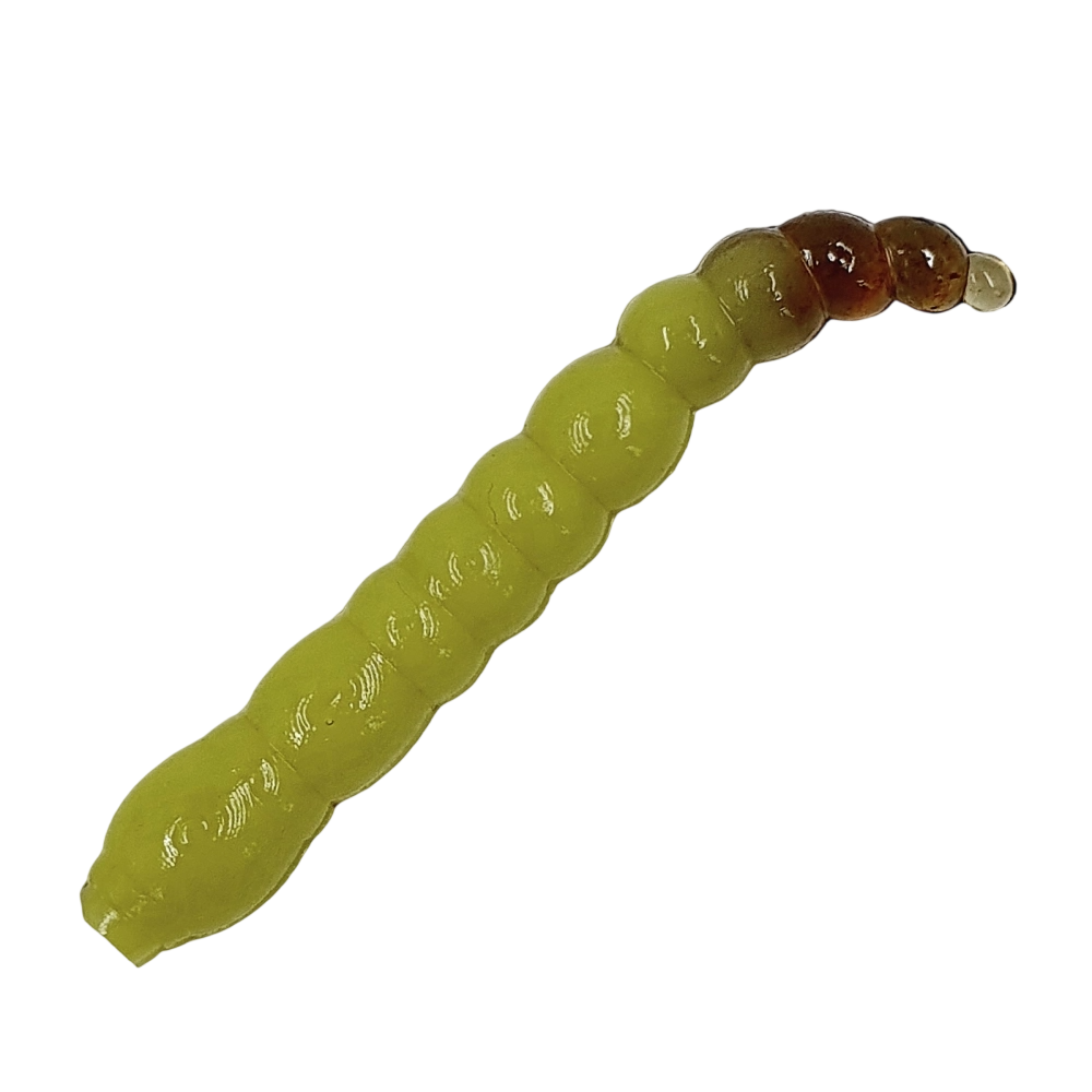 Силиконовая приманка Boroda Baits Kora Buba 1,3in - 35мм - "Слеза ангела" (Фисташка)