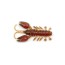 Силиконовая приманка Boroda Baits Crawler 1,7in - 45мм - Моторное масло