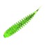Силиконовая приманка Boroda Baits Petra 1,7in - 45мм - "ЖАБЬЯ ИКРА" (Fluo Chartreuse Black Flakes)