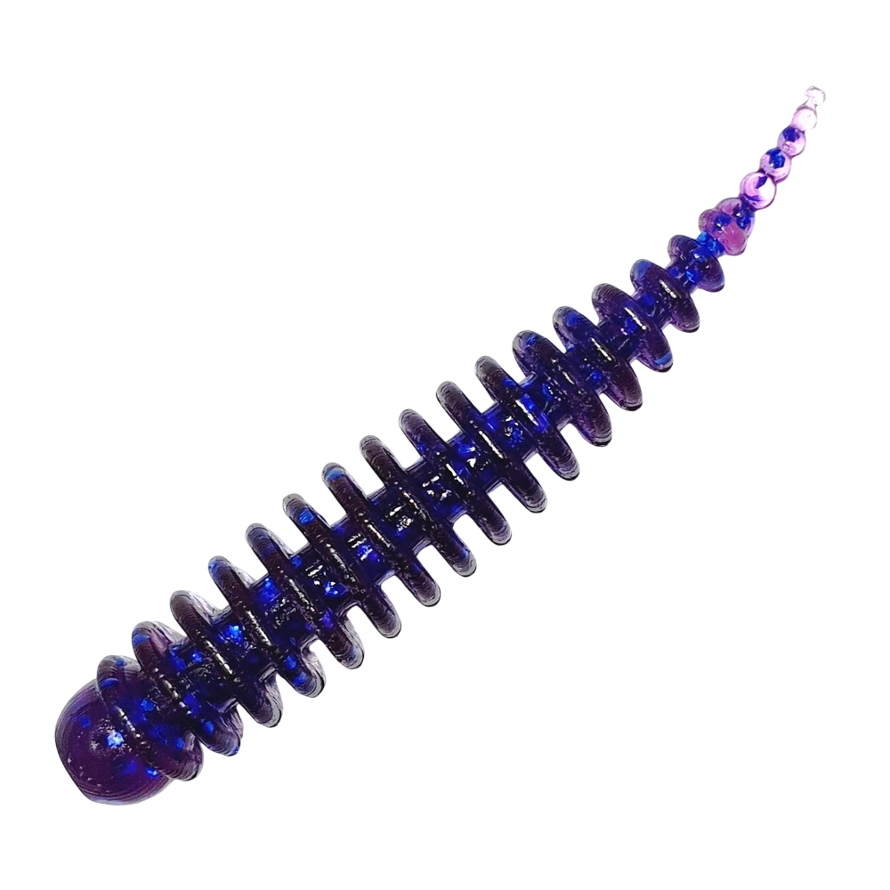 Силиконовая приманка Boroda Baits Petra 1,7in - 45мм - ФИОЛЕТОВЫЙ (Violet)