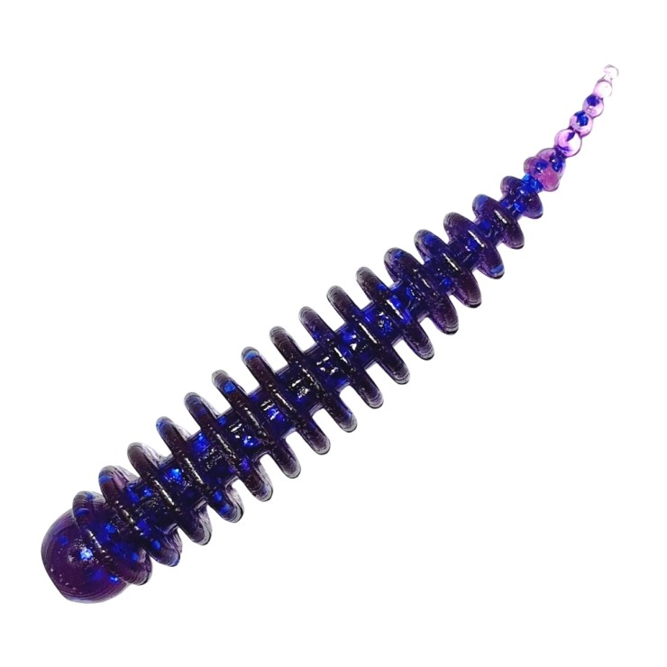 Силиконовая приманка Boroda Baits Petra 1,7in - 45мм - ФИОЛЕТОВЫЙ (Violet)