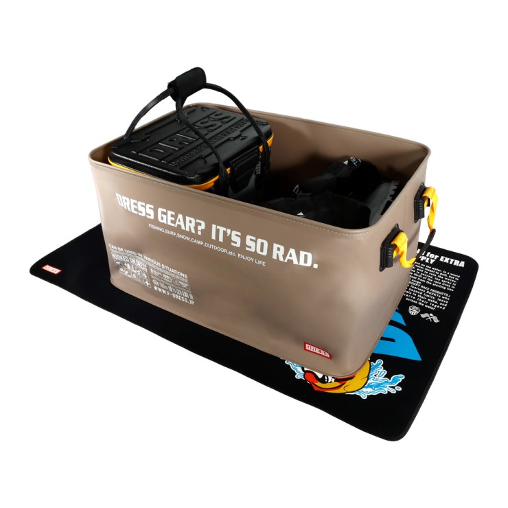 Водонепроницаемый коврик в багажник Dress Dry Mat 600 x 900 mm, Black