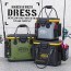 Сумка Dress Bakkan Mini Gray / White, 17L