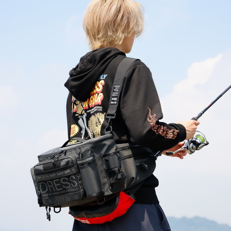 Сумка Dress Eging Bag for Squid Fishing Black, One Size