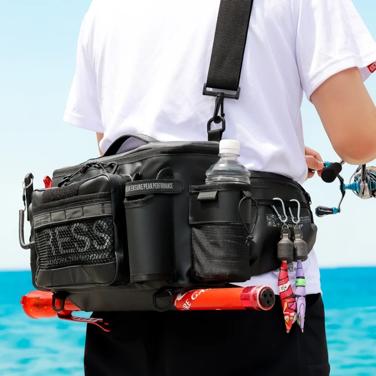 Сумка Dress Eging Bag for Squid Fishing Black, One Size