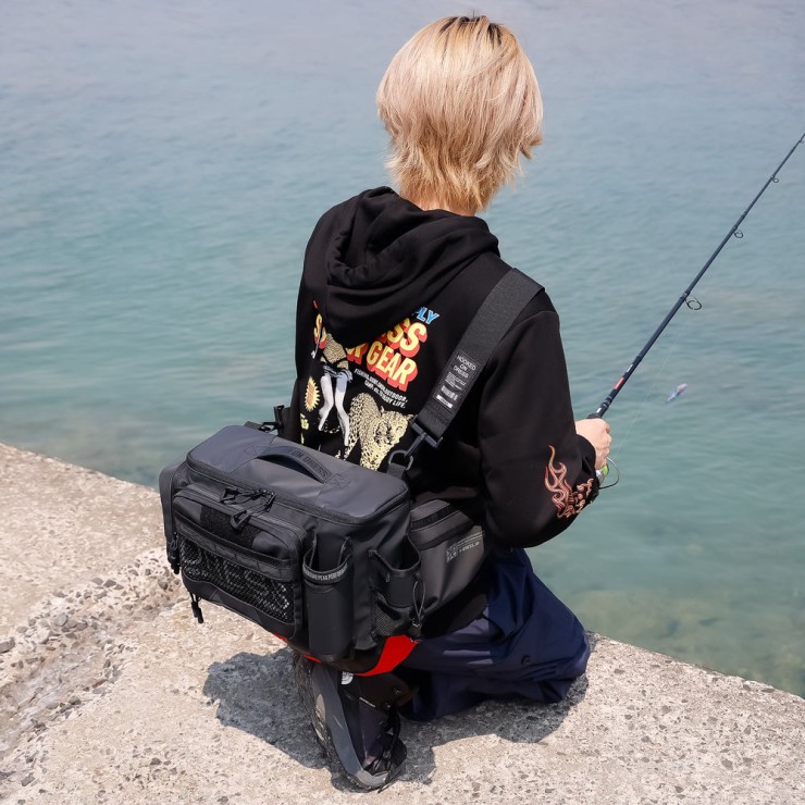 Сумка Dress Eging Bag for Squid Fishing Black, One Size