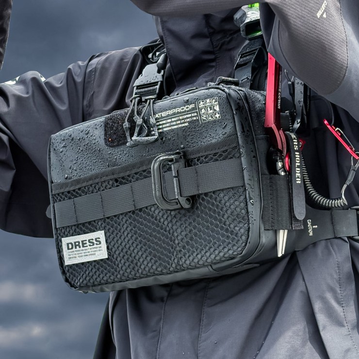 Сумка Dress Tactical Shield Chest Bag Black, One Size