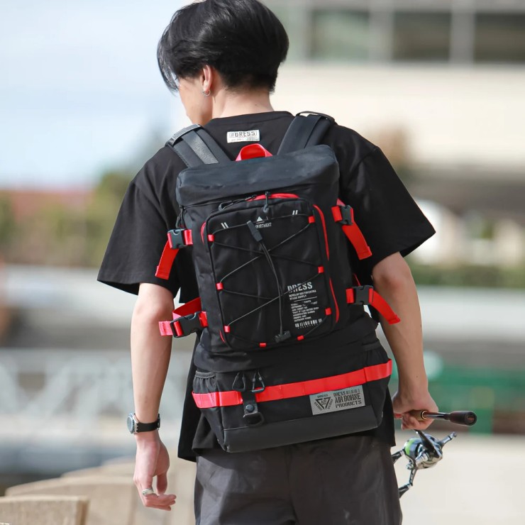 Рюкзак Dress Fishing Backpack One Size - Red