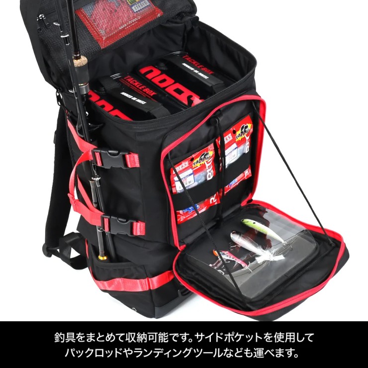 Рюкзак Dress Fishing Backpack One Size - Red