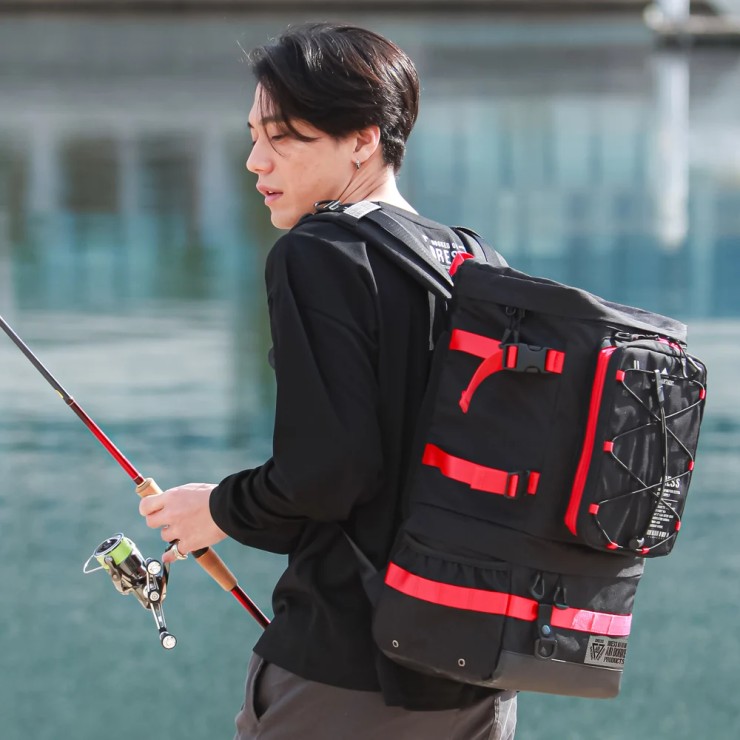 Рюкзак Dress Fishing Backpack One Size - Red