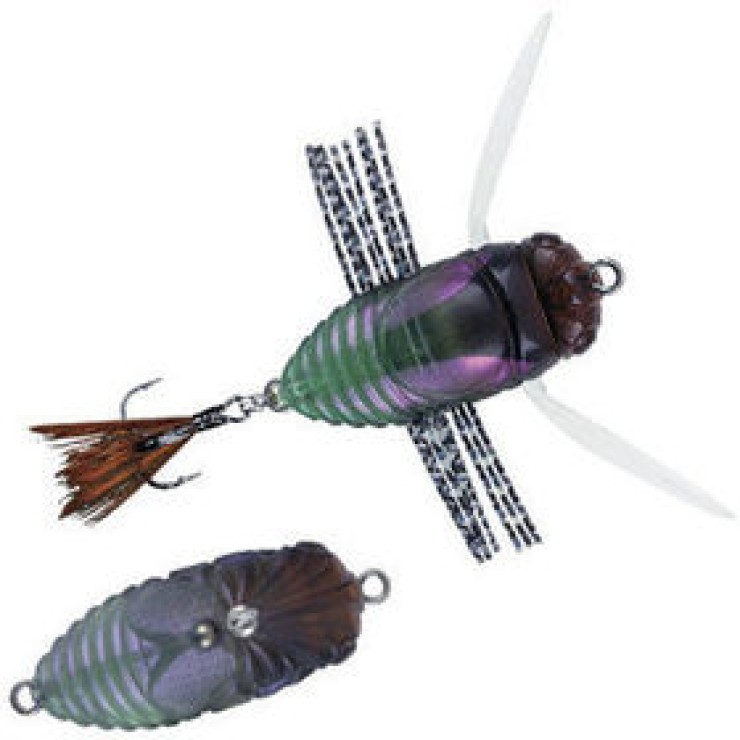 Воблер DUO Realis Dekashinmushi 75F #CCC3201 - 75мм - 32,5гр - Tsukutsukuhoush