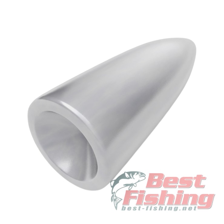 Груз BestFishing Пуля InLine 7гр - 1шт - серебристый