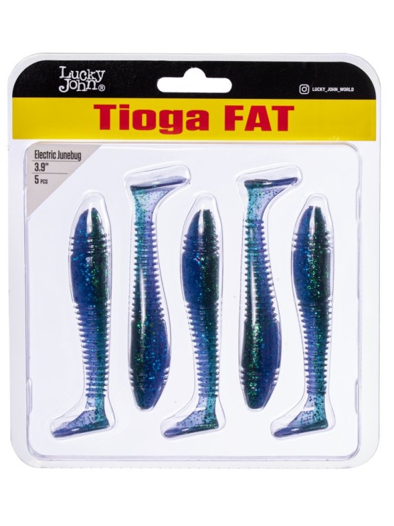 Силиконовая приманка Lucky John Pro Series Tioga FAT 3,9in - 100мм - Z13