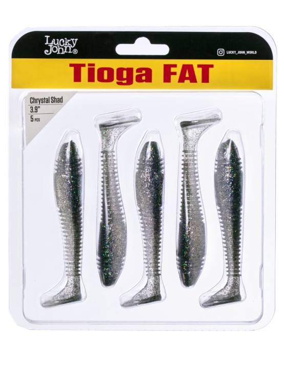 Силиконовая приманка Lucky John Pro Series Tioga FAT 3,9in - 100мм - Z11