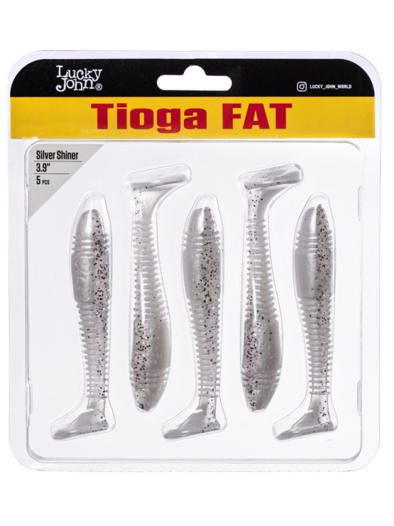 Силиконовая приманка Lucky John Pro Series Tioga FAT 3,9in - 100мм - Z02