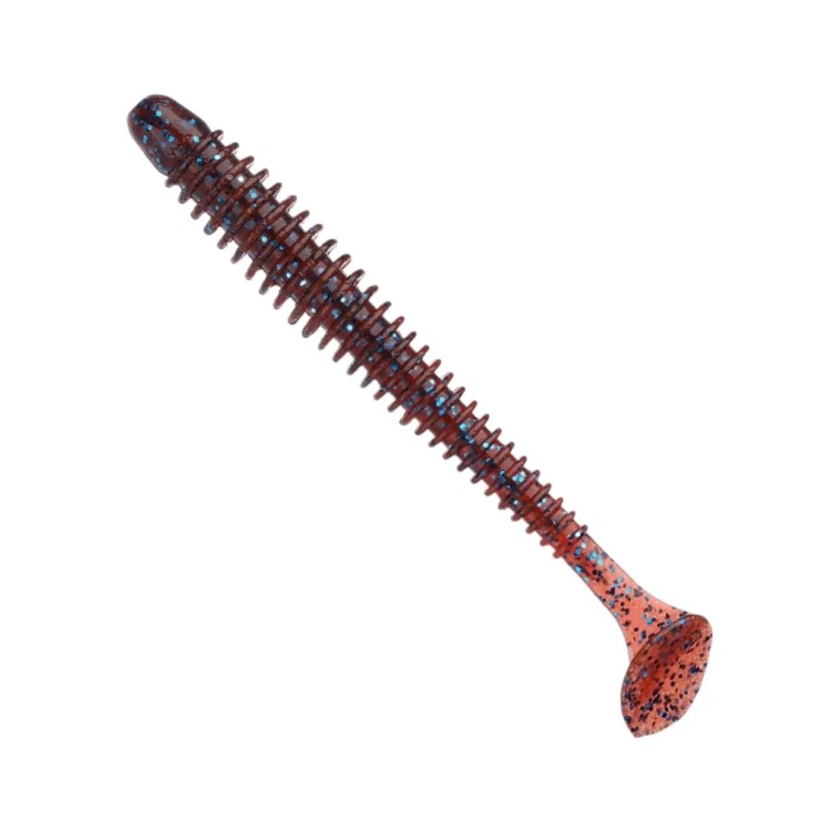Силиконовая приманка Keitech Swing Impact 2,5in - 65мм - EA#03 Grape