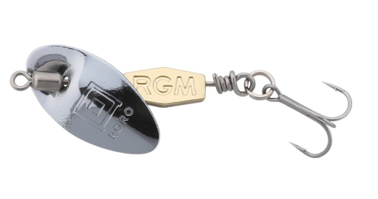 Вращающаяся блесна Rooster Gear Market RORO 6,5гр - silver gold