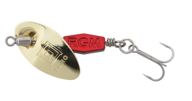 Вращающаяся блесна Rooster Gear Market RORO 6,5гр - gold red