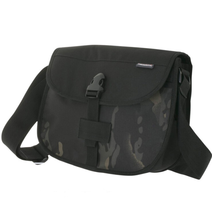 Сумка Little Presents B-24 River Watcher Shoulder Bag black camo, One Size