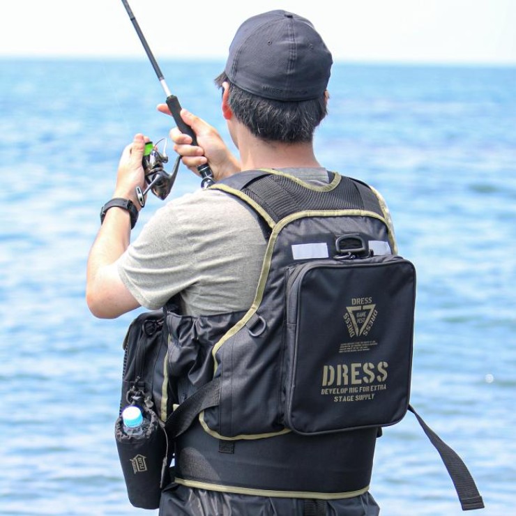 Жилет Dress Floating Game Vest AIR with Supporter One Size - Black