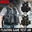 Жилет Dress Floating Game Vest AIR with Supporter One Size - Black