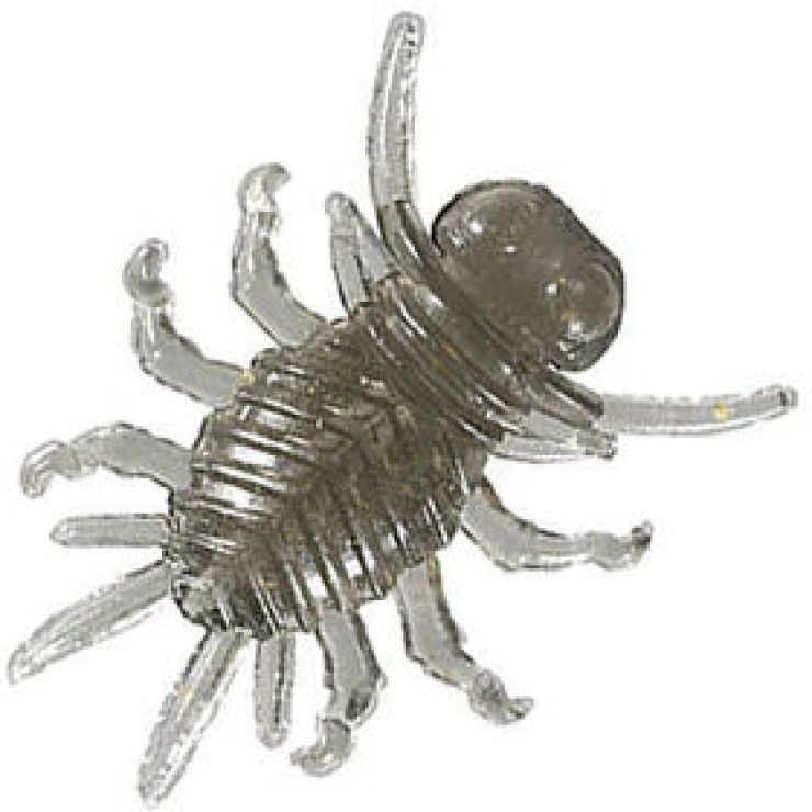 Силиконовая приманка DUO Realis Ninmushi 1,5in38мм - #F621 Smoke Glow Flake