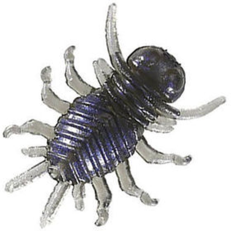 Силиконовая приманка DUO Realis Ninmushi 1,5in38мм - #F620 Smoke Pro Blue