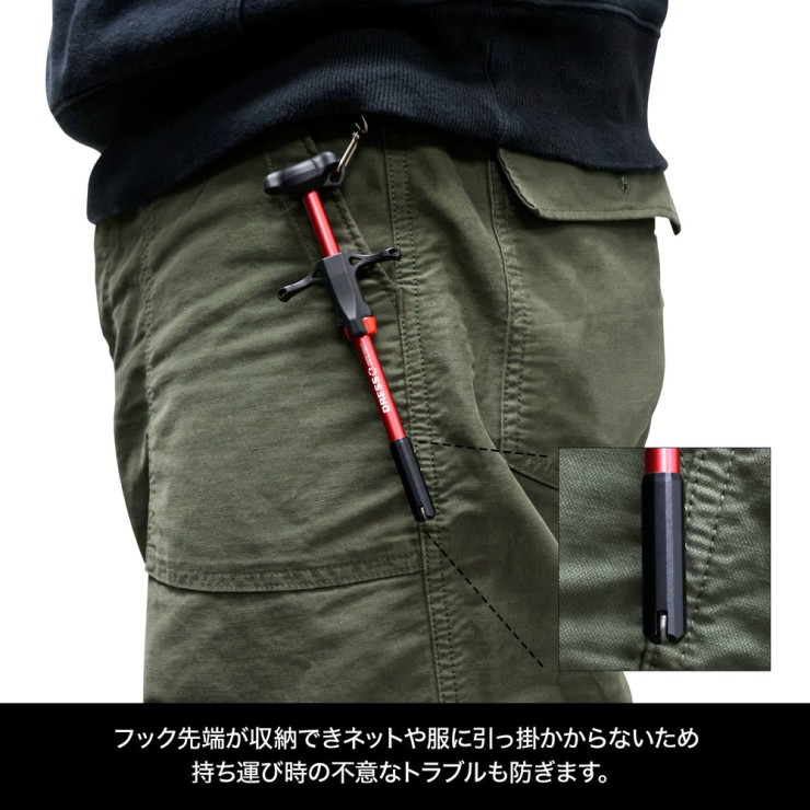 Экстрактор Dress Hook Releaser Short (Red) арт: 4570189741545