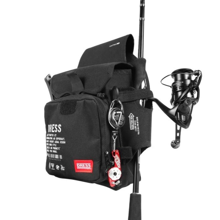 Ретривер Dress Measuring Pin-On Reel (Black) арт: 4571443180032