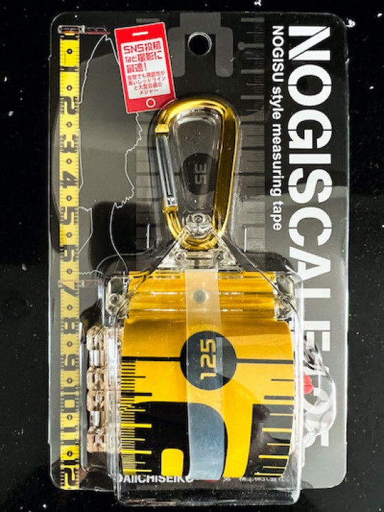 Линейка Daiichiseiko Nogiscale 125см - Yellow