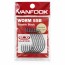Крючки офсетные Vanfook Worm 55B #1/0 - черный