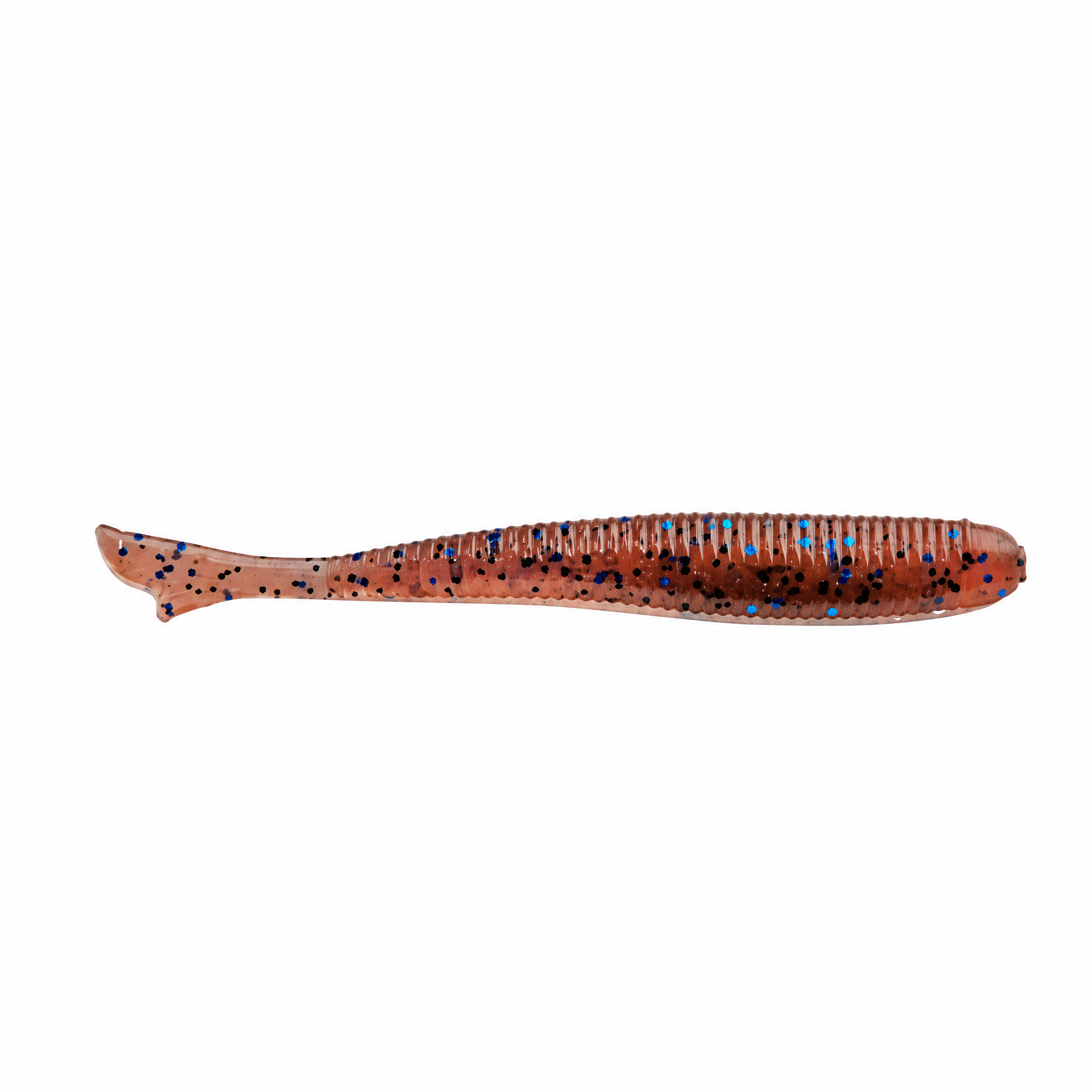 Силиконовая приманка Bait Breath U30 Fish tail 2in - 50мм - #145 Cinnamon/Black Blue Flake