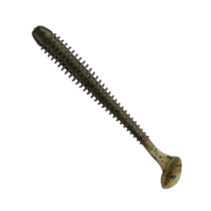 Силиконовая приманка Keitech Swing Impact 3in - Dark Green Pumpkin