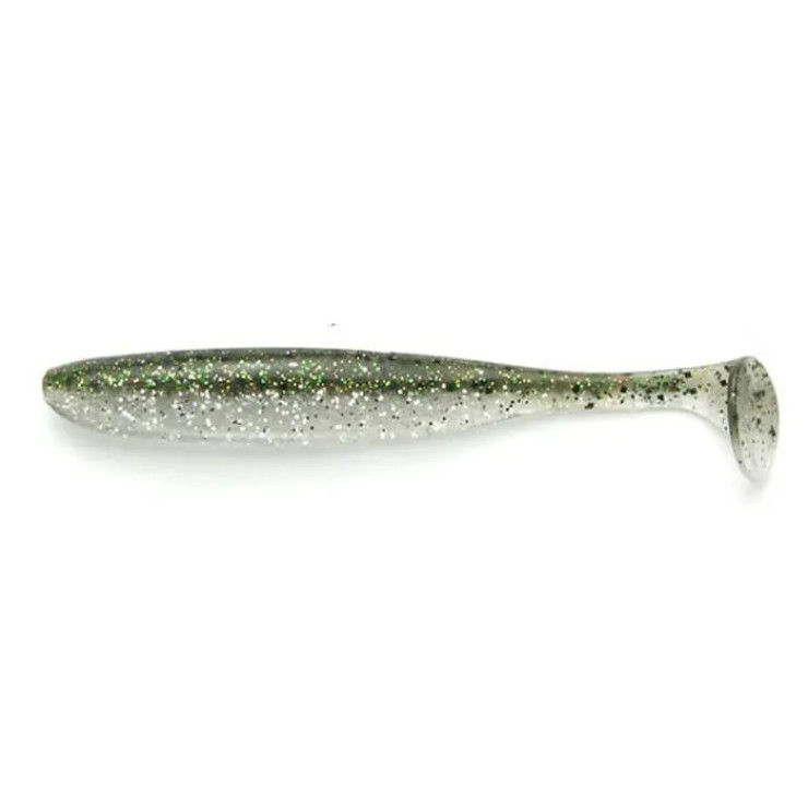 Силиконовая приманка Keitech Easy Shiner 4in - Silver Flash Minnow
