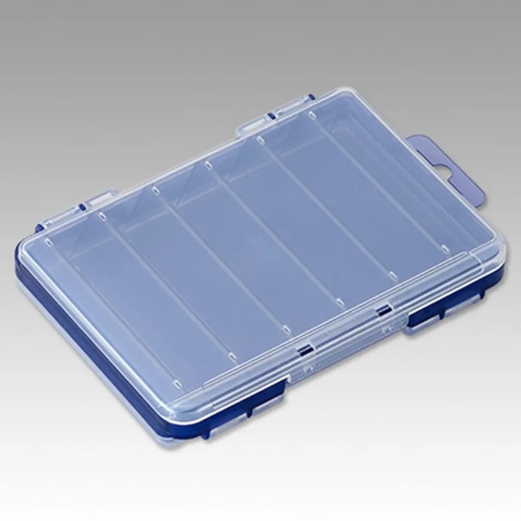 Коробка Meiho Reversible F-86 140*105*22 - прозрачный / синий