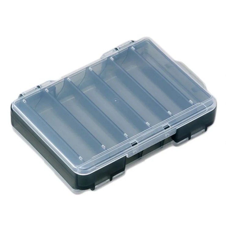 Коробка Meiho Reversible D-86 140*105*35 - прозрачный / черный