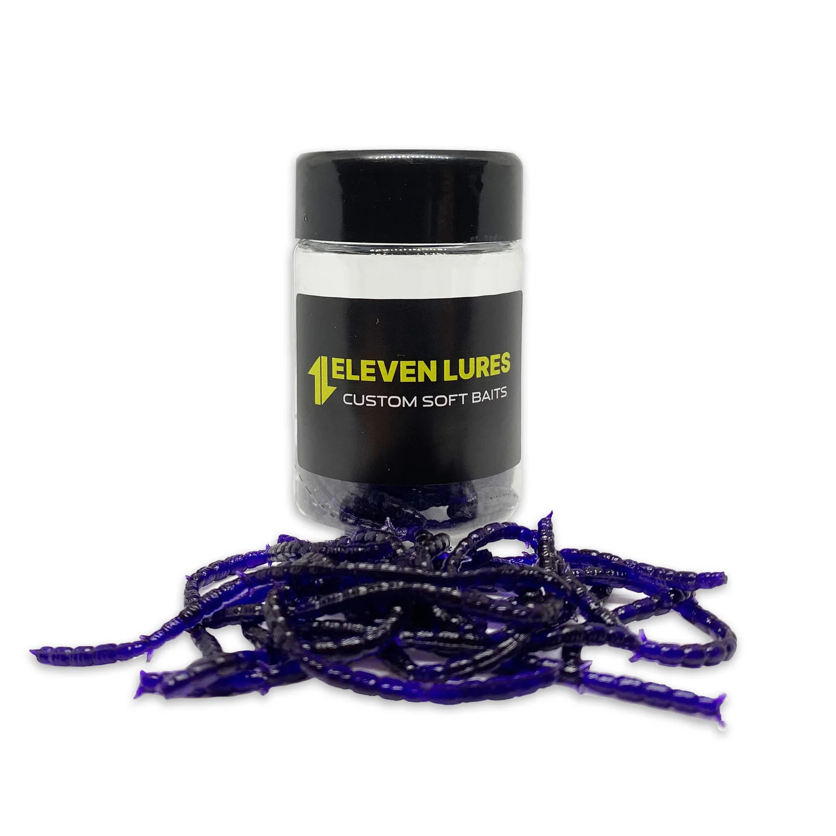 Силиконовая приманка Eleven Lures Bloodworm 0,6in17мм - Grape Purple