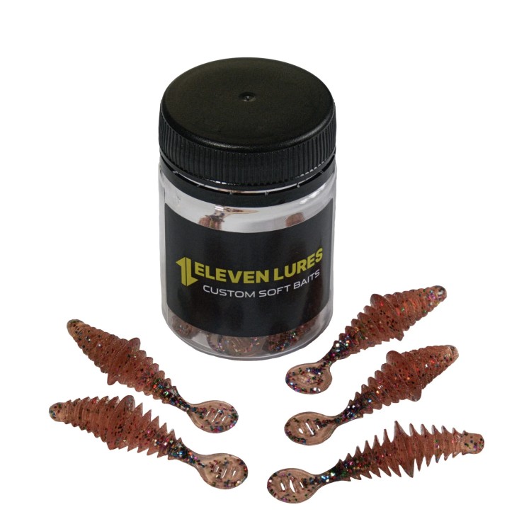 Силиконовая приманка Eleven Lures Sign 2in50мм - Bronze Pumpkin