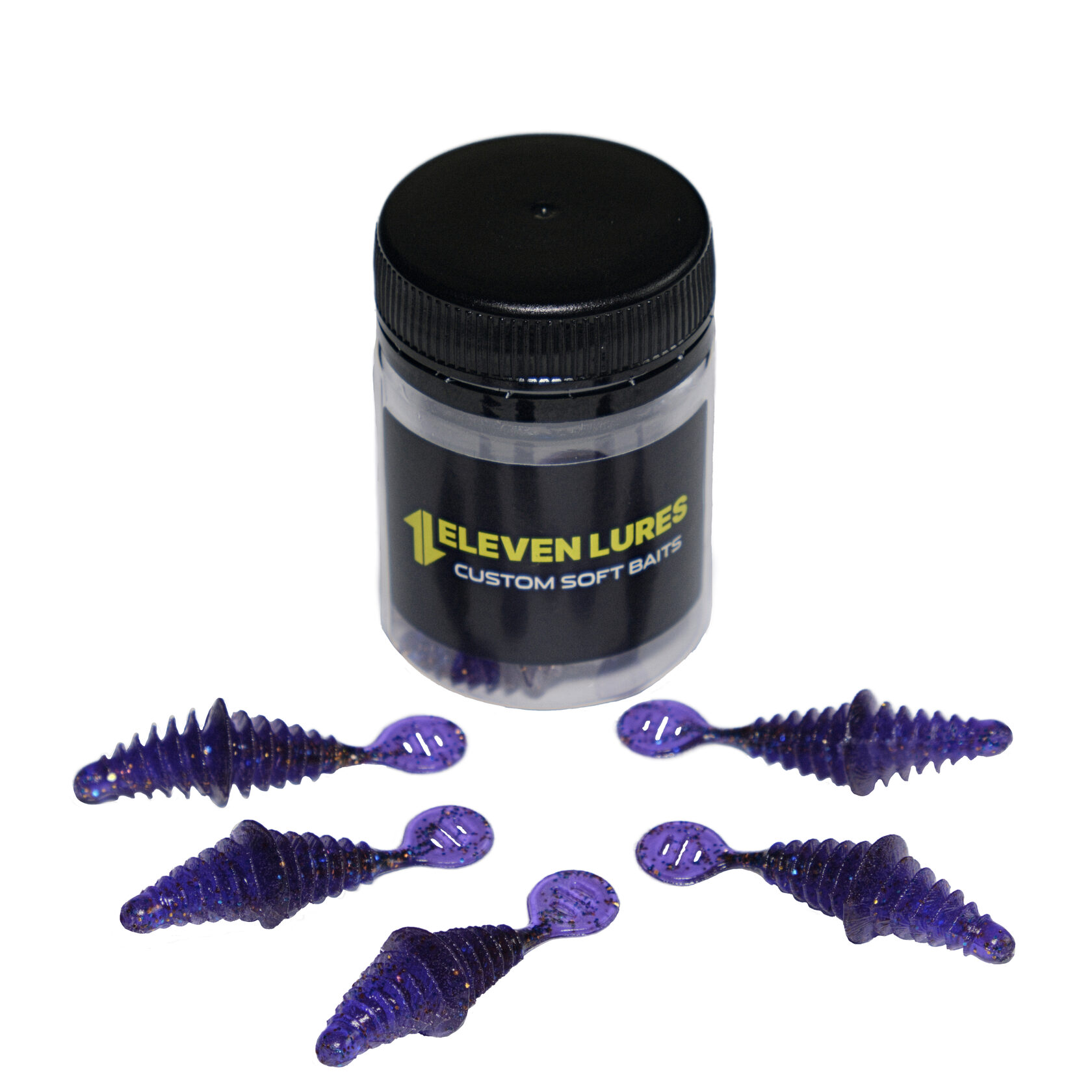 Силиконовая приманка Eleven Lures Sign 2in50мм - Deep Purple