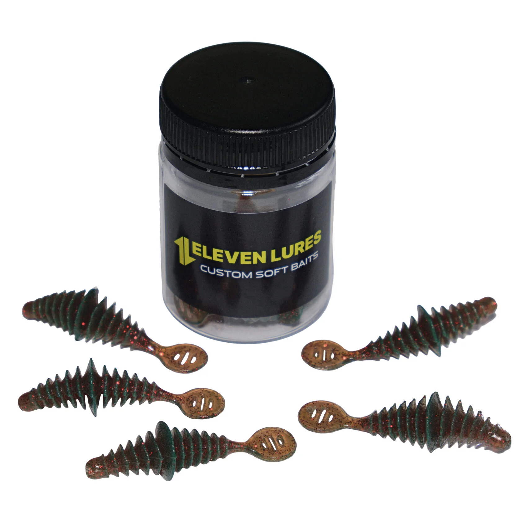 Силиконовая приманка Eleven Lures Sign 2in50мм - Motor Oil