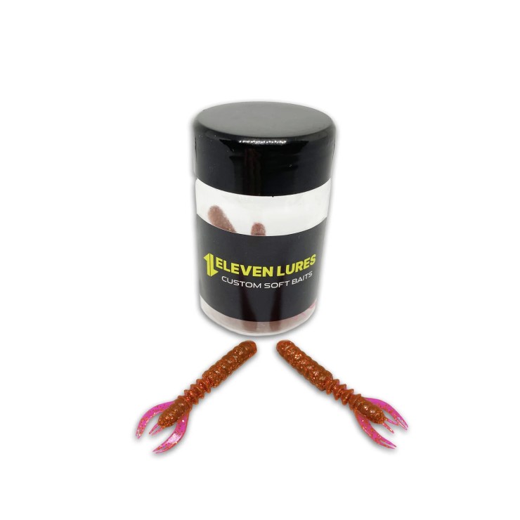 Силиконовая приманка Eleven Lures ScareCraw 1,7in43мм - LOX