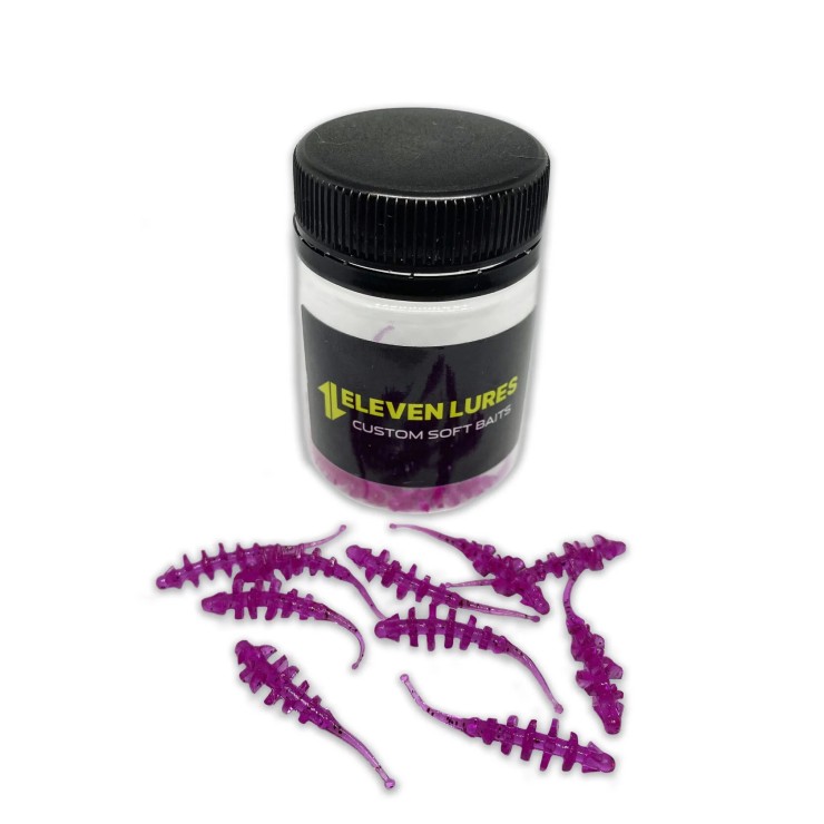Силиконовая приманка Eleven Lures Micro Trap 1,5in38мм - Amethyst