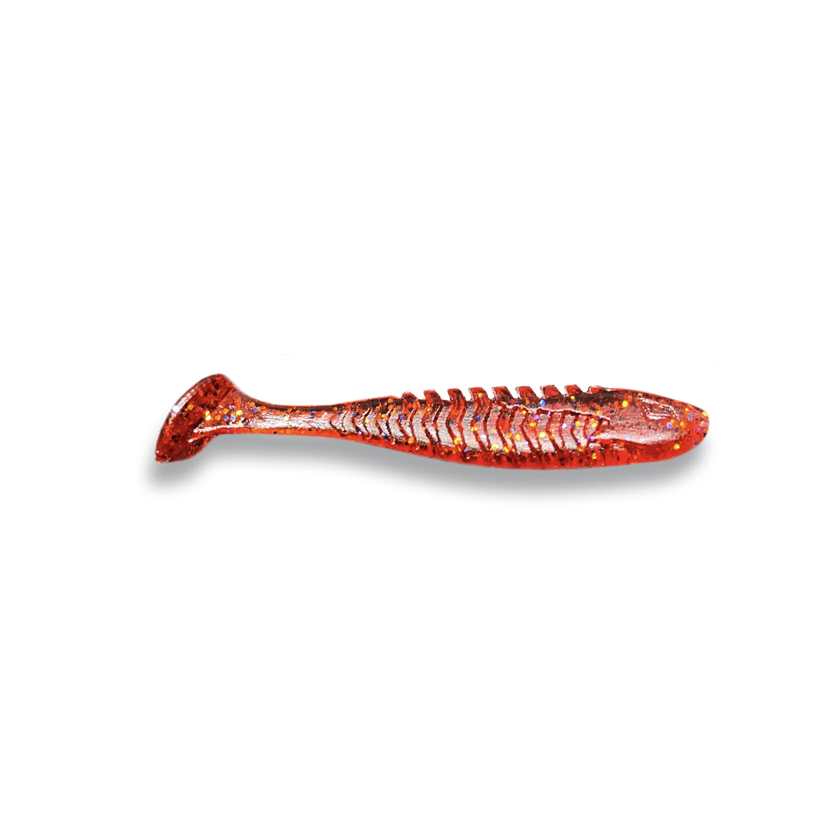 Силиконовая приманка Eleven Lures Loony Tail 2in50мм - Ruby Red