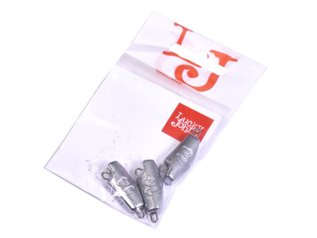Груз Lucky John JIG ROVER 14гр - 3шт - серебристый