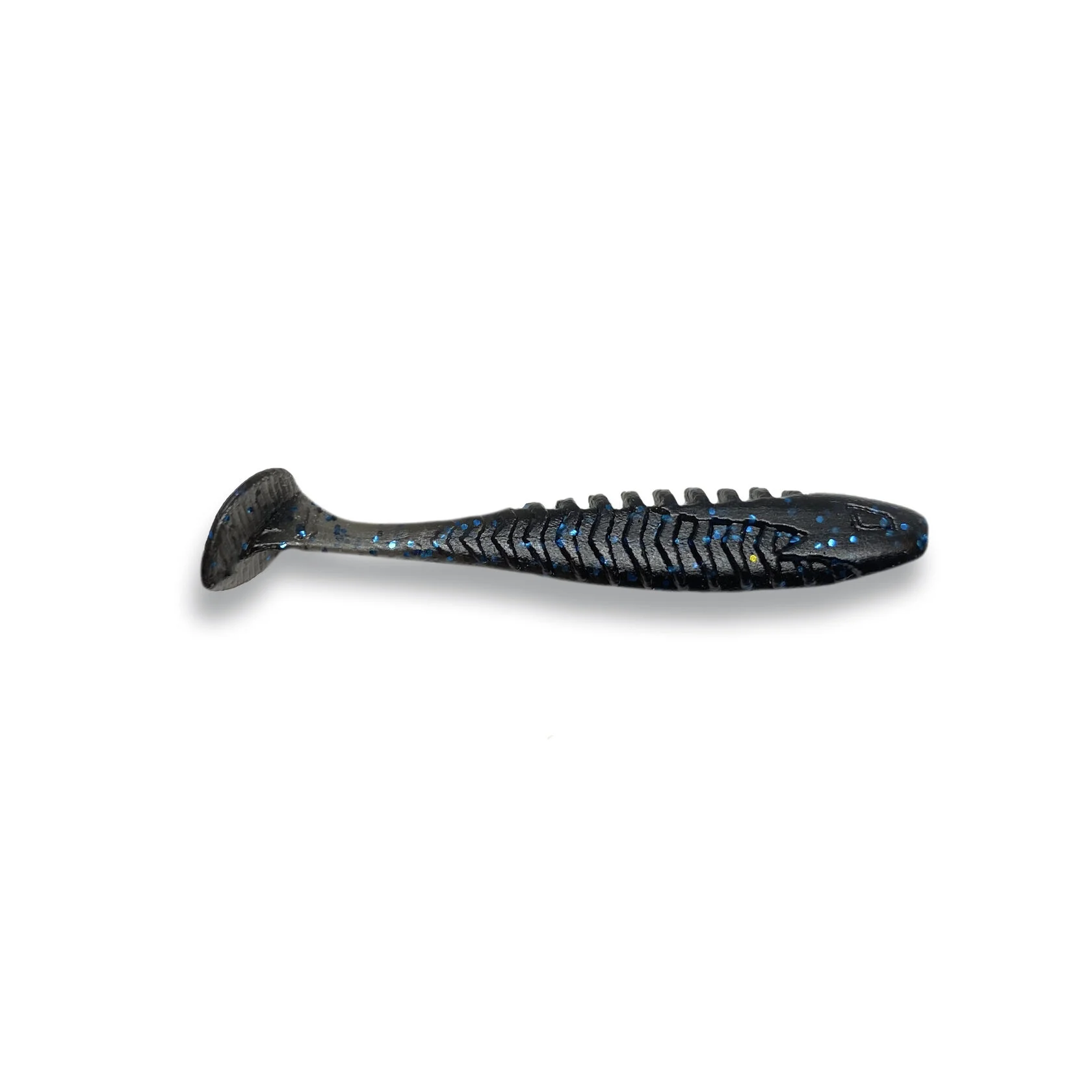 Силиконовая приманка Eleven Lures Loony Tail 2in50мм - Electric Black