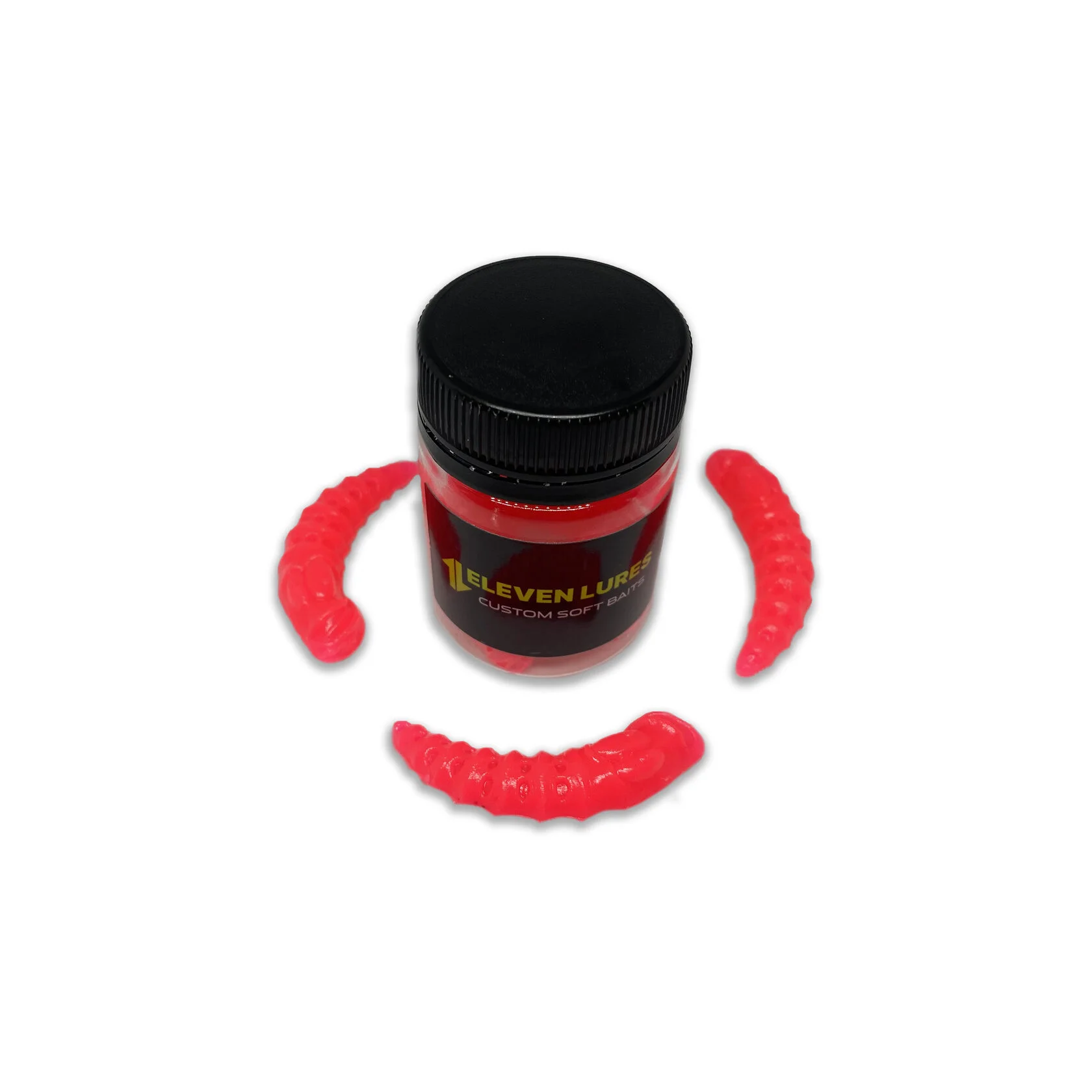 Силиконовая приманка Eleven Lures Leench 1,5in38мм - Pinkman