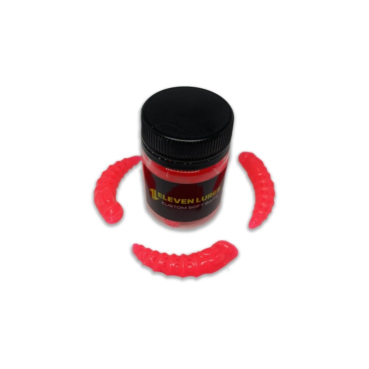 Силиконовая приманка Eleven Lures Leench 1,5in38мм - Pinkman