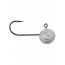 Джиг-головка Lucky John MJ ROUND HEAD #6 - 3,5гр - 25шт - серебристый