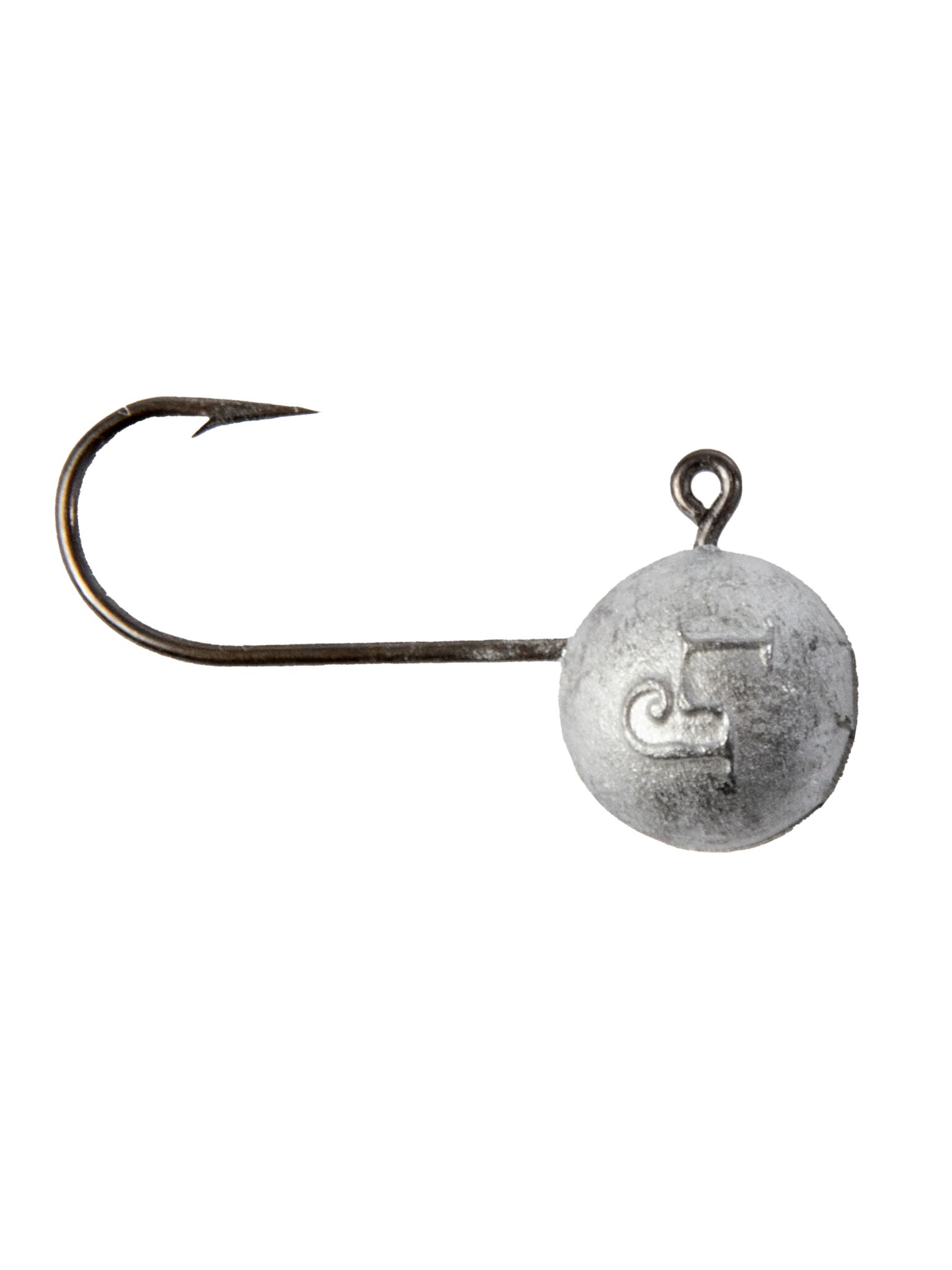 Джиг-головка Lucky John MJ ROUND HEAD #1 - 5гр - 25шт - серебристый