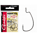 Крючки офсетные Gamakatsu Worm 330 BOTTOM JIGGING HOOK #4 - серебристый